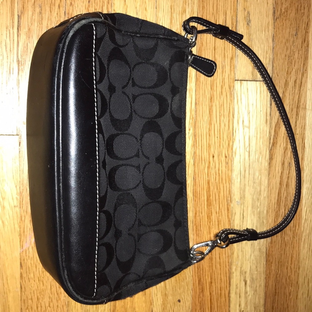 Vintage Coach Black Handbag